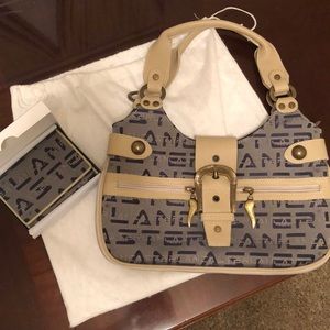 Lancaster handbag with wallet